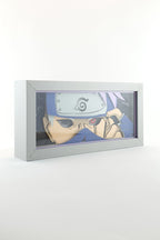 3D Kakshı Ahşap Katmanlı Anime Işık Kutusu – LED Dekor & Gece Lambası