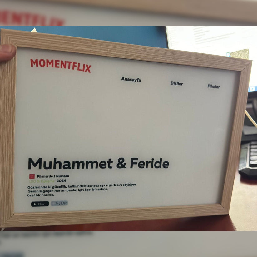 Momentflix Özel Tasarım Tablo