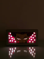 3D Hisoka Ahşap Katmanlı Anime Işık Kutusu – LED Dekor & Gece Lambası